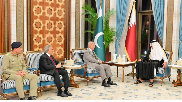 In meeting with Emir of Qatar, PM Shehbaz reaffirms Pakistan’s commitment to stronger bilateral partnership