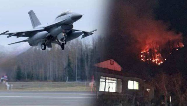 South Korean F-16 fighter jet crashes, pilot ejects safely