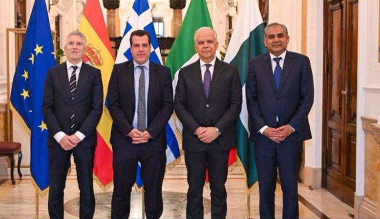 Pakistan, Italy, Spain and Greece agree on joint strategy to curb illegal immigration