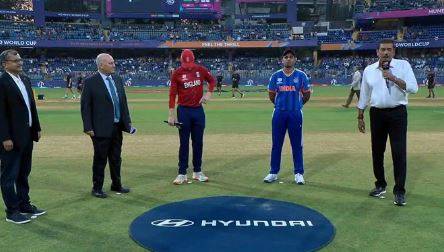 T20 World Cup 2026: England win toss, decide to bowl first against India in second semi-final