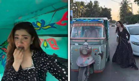 Mahira Khan’s rickshaw ride video goes viral on social media