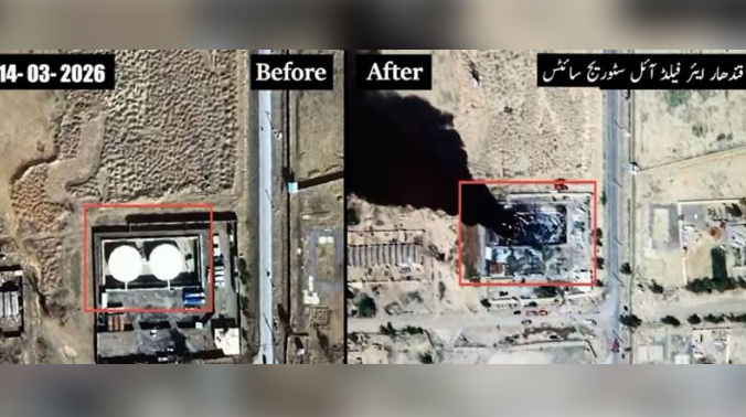 Operation Ghazab lil-Haq: Pakistan Army strikes destroy oil storage sites at Kandahar airfield 