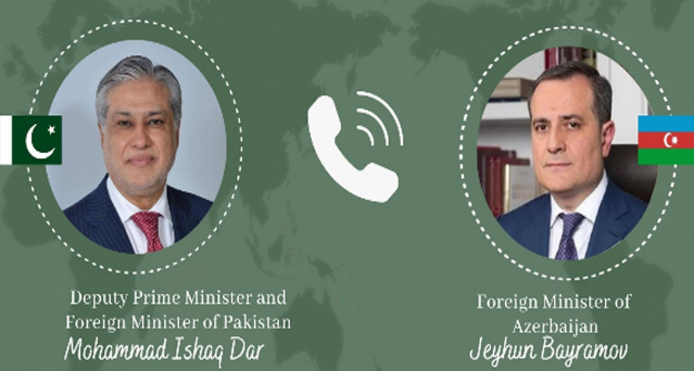 DPM Dar, Azerbaijan's FM discuss ongoing regional situation