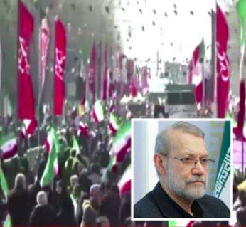 Thousands of Iranians attend funerals for Ali Larijani and Gholamreza Soleimani in Tehran