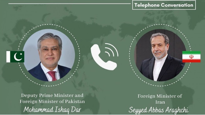 DPM Dar, Iranian FM Araghchi discuss recent regional developments