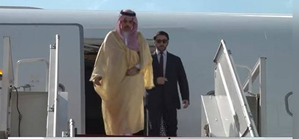 Saudi FM Faisal in Islamabad to hold consultations on regional developments