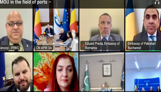 Pakistan, Romania sign MoU to enhance maritime connectivity