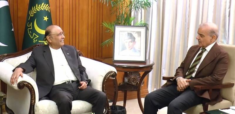 PM Shehbaz takes President Zardari into confidence on US-Iran talks 