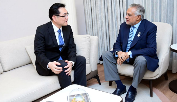 DPM Dar, Korean minister discuss recent regional developments