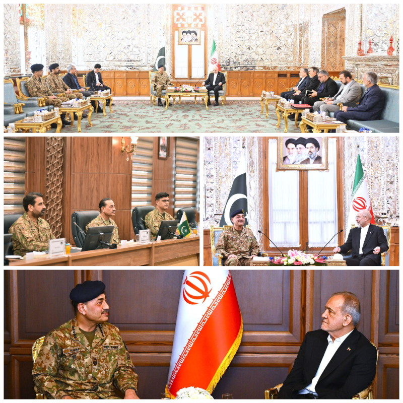 CDF Asim Munir concludes 3-day Iran visit, urges de-escalation and dialogue for Mideast peace