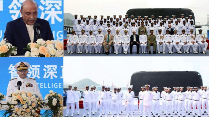 Pakistan Navy commissions first Hangor-class submarine in China