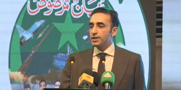 Bilawal lauds armed forces, national unity and diplomacy at Marka-e-Haq ceremony