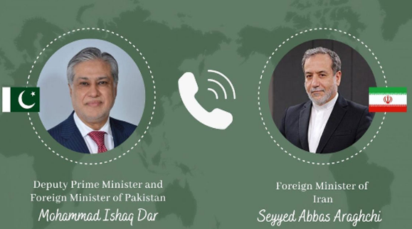 DPM Dar, Iranian FM Araghchi discuss regional situation 