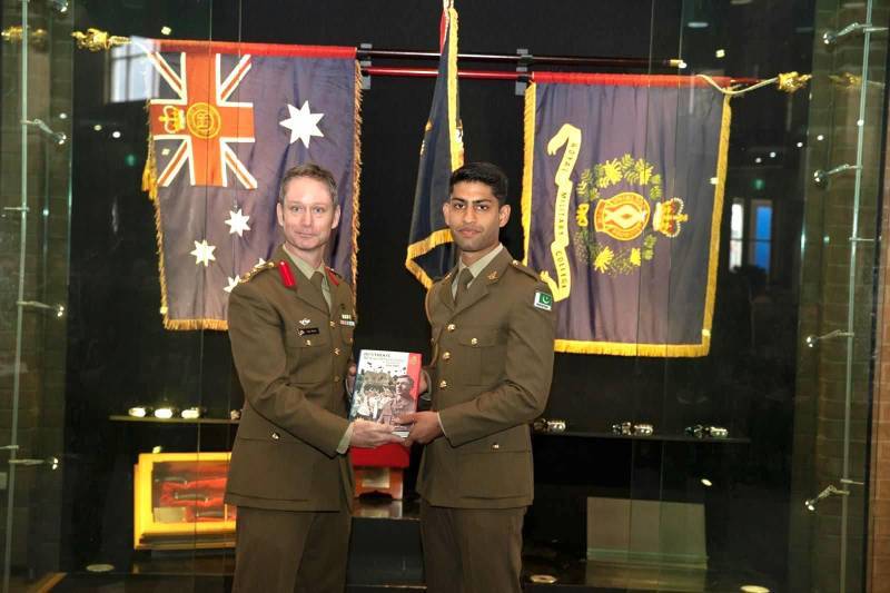 Pakistani Army Cadet declared best Foreign Cadet at Australian Military Academy