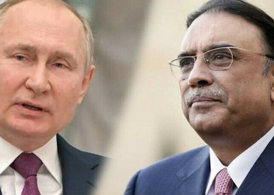 President Zardari felicitates Russian leadership on Victory Day