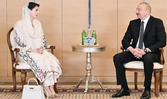 Punjab CM Maryam, Azerbaijan President Aliyev discuss bilateral cooperation