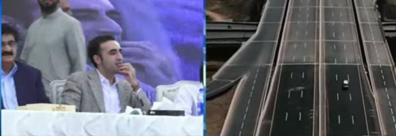Bilawal inaugurates 'Shahrah-e-Bhutto' linking Karachi’s Qayyumabad to M-9 Motorway
