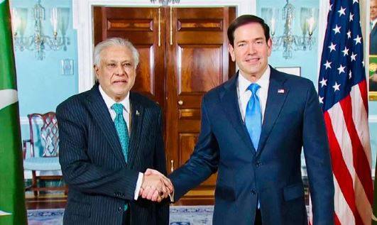 Ishaq Dar meets US Secretary of State Rubio to discuss regional and global issues