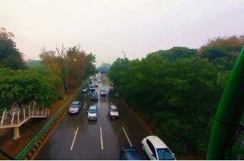 Lahore weather turns pleasant as rain and hailstorms hit the city