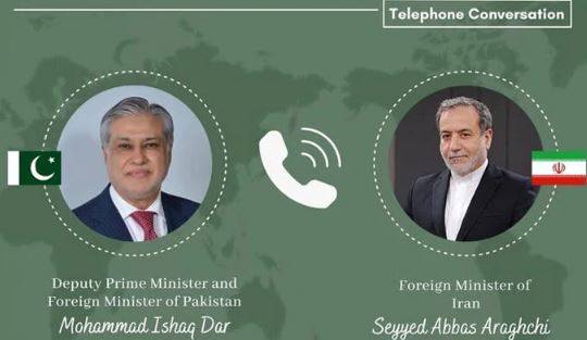 DPM Dar, Iranian FM Araghchi discuss evolving regional situation
