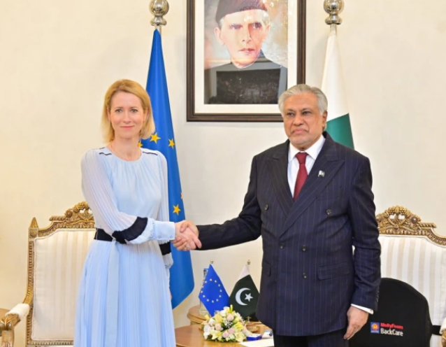 Pakistan is a major regional power, 'important partner', says EU foreign policy chief Kaja Kallas 