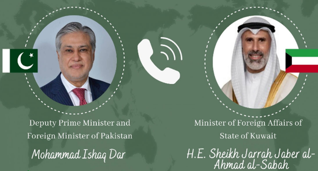 DPM Dar, Kuwait's FM Sheikh Jarrah discuss evolving regional, international developments