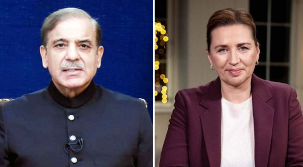 PM Shehbaz felicitates Mette Frederiksen on winning third term as Denmark's premier 