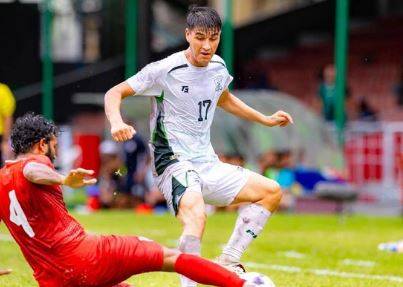 Pakistan end 35-year wait for win with 3-0 victory over Maldives in four-nation football event 