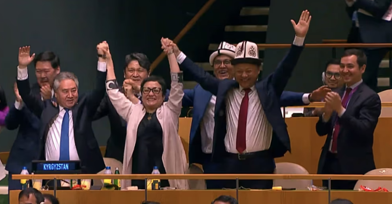 Kyrgyzstan among 5 countries elected to UNSC for 2027-28 term
