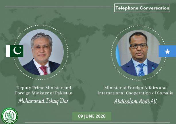 DPM Dar urges swift release of Pakistani hostages in call with Somali FM