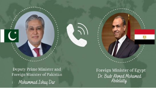 DPM Dar, Egyptian FM discuss regional situation
