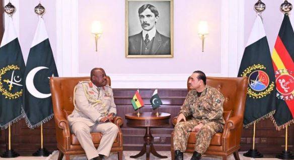 Pakistan, Ghana agree to expand defence cooperation: ISPR