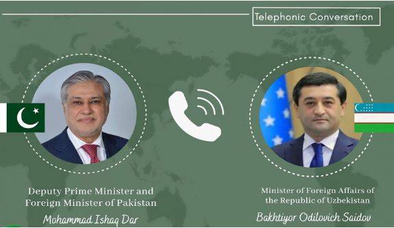 Uzbek FM congratulates DPM Dar on signing Islamabad MoU
