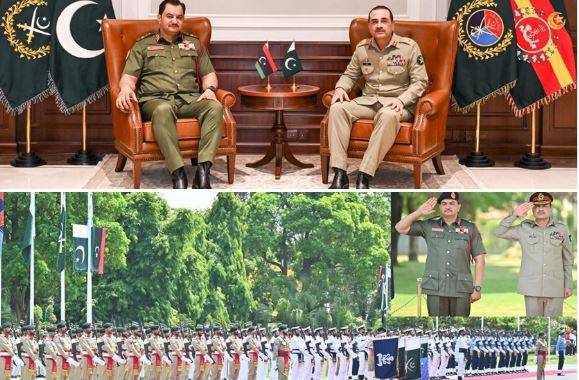 Field Marshal, Libyan Commander review matters of mutual interest