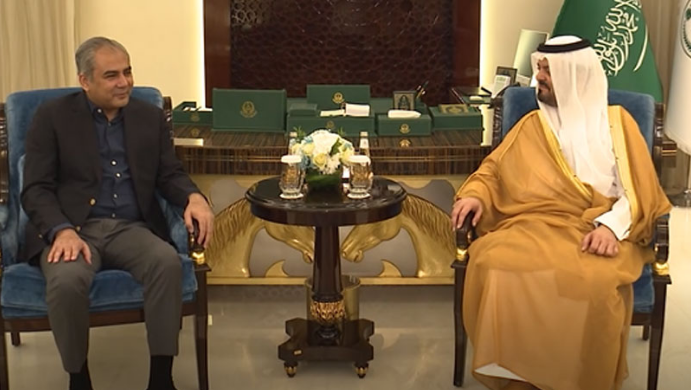 Interior Minister Naqvi, Makkah's acting governor vow to further boost Pak-Saudi brotherly ties