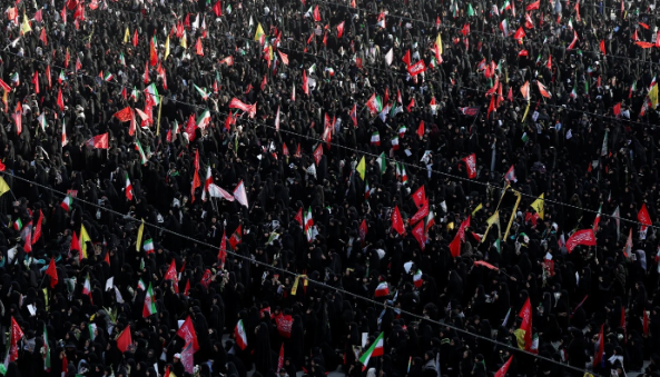 Millions gather in Tehran as Iran begins week-long farewell to assassinated supreme leader Ali Khamenei 