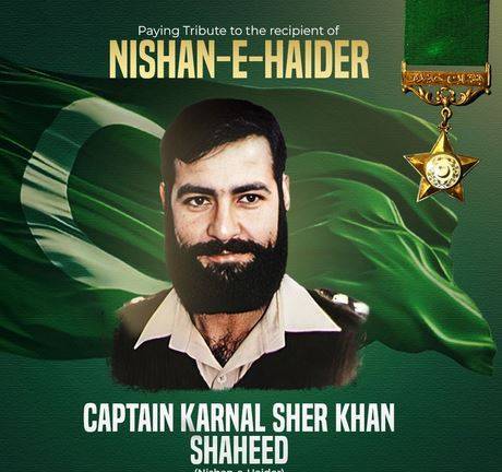 Kargil hero Captain Karnal Sher Khan remembered on 27th martyrdom anniversary