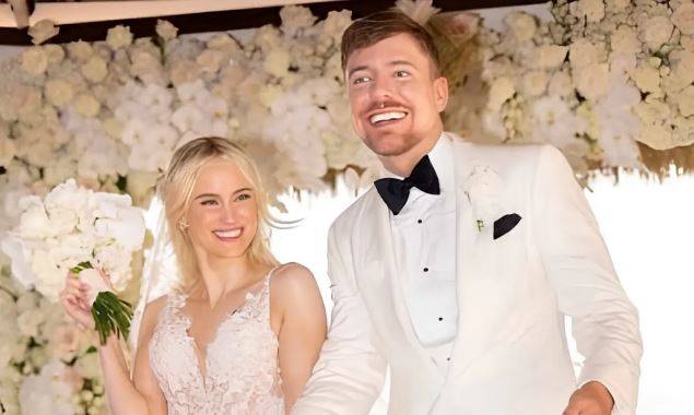 MrBeast marries Thea Booysen in island ceremony