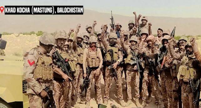 Security forces kill 6 Indian-sponsored terrorists in Mastung IBO: security sources