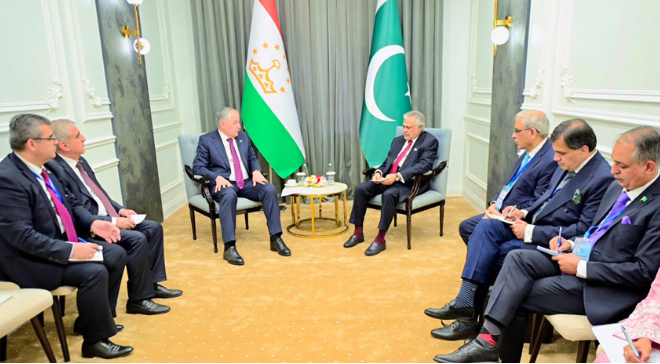 Pakistan, Tajikistan vow to expand bilateral cooperation