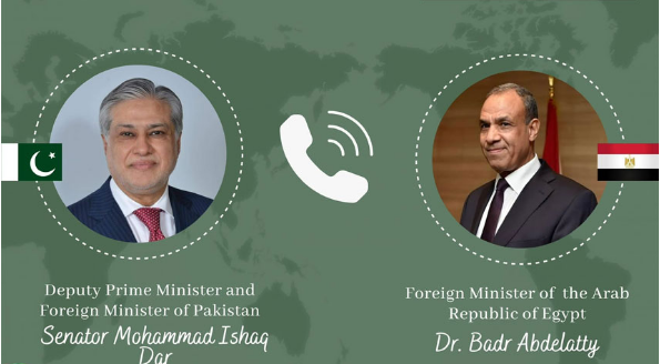 DPM Dar, Egyptian FM exchange views on regional developments