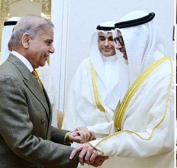 PM Shehbaz reaffirms Pakistan's solidarity with Kuwait, seeks strong bilateral cooperation in diverse fields