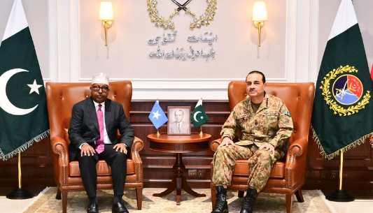 CDF Asim Munir, Somalia's delegation discuss enhancement of defence and security cooperation: ISPR