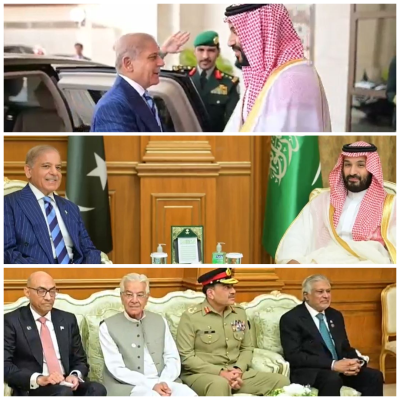 PM Shehbaz, CDF Asim Munir meet Saudi Crown Prince MBS in Makkah