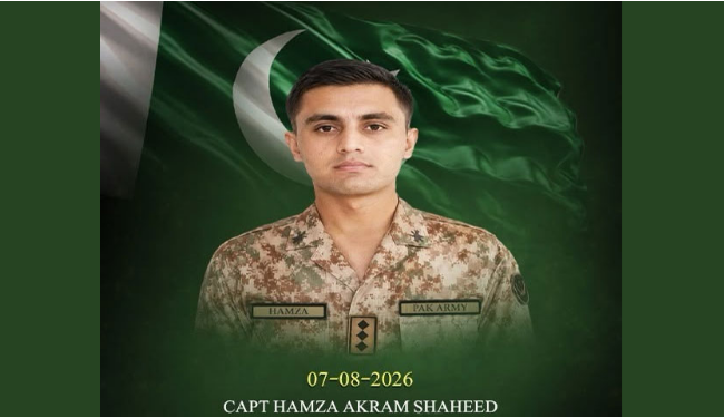 Army captain martyred, 7 India-backed terrorists eliminated during IBO in KP's Hangu
