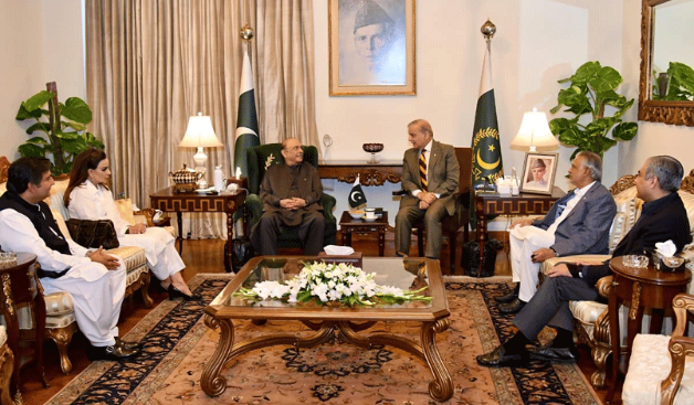PM Shehbaz briefs President Zardari on Pak-Saudi-Turkiye defence agreement 