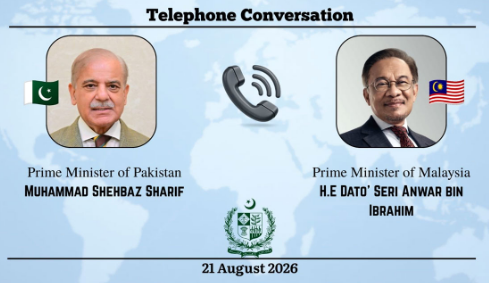 PM Shehbaz, Malaysian counterpart discuss bilateral ties, regional developments