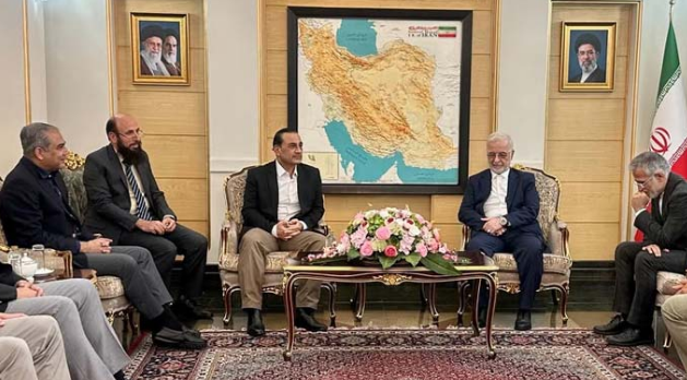 Field Marshal Asim Munir, Mohsin Naqvi meet Iranian interior minister in Tehran