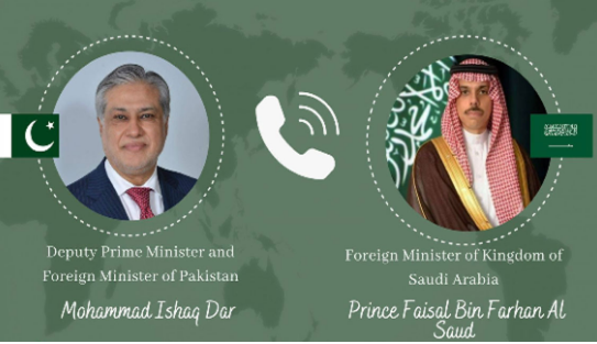 DPM Dar, Saudi FM discuss regional developments 