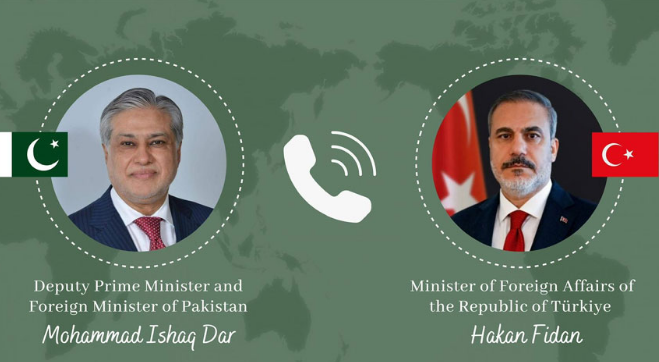 DPM Dar, Turkiye FM Fidan discuss evolving regional situation